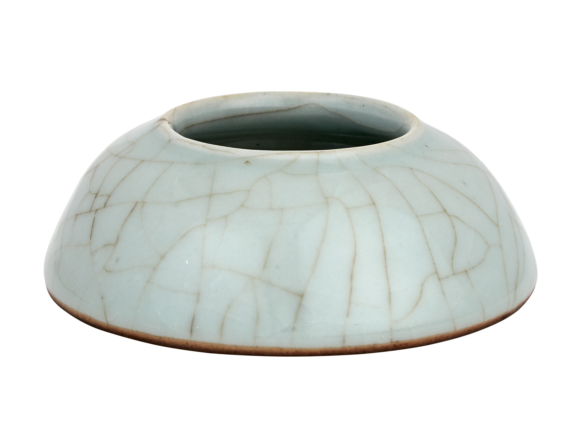 Lot image - Chinese Ge Ware Brush Pot