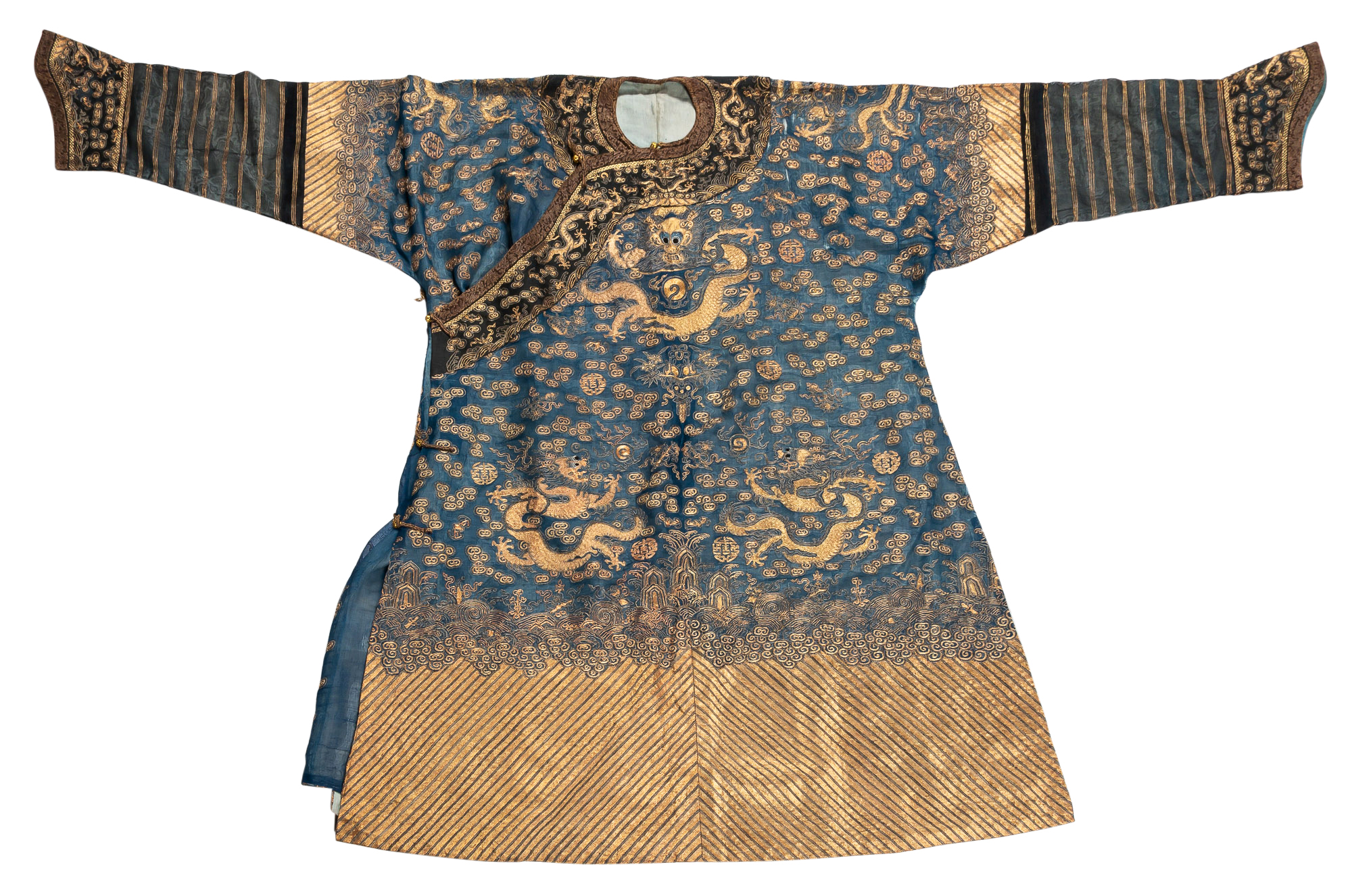 Lot image - A Chinese Dragon Court Robe