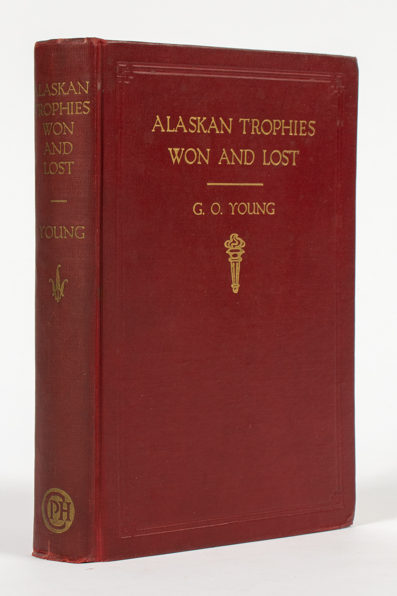 Lot image - [ALASKA-HUNTING]  YOUNG, G.[EORGE] O.[RVILLE]. Alaskan Trophies Won and Lost.