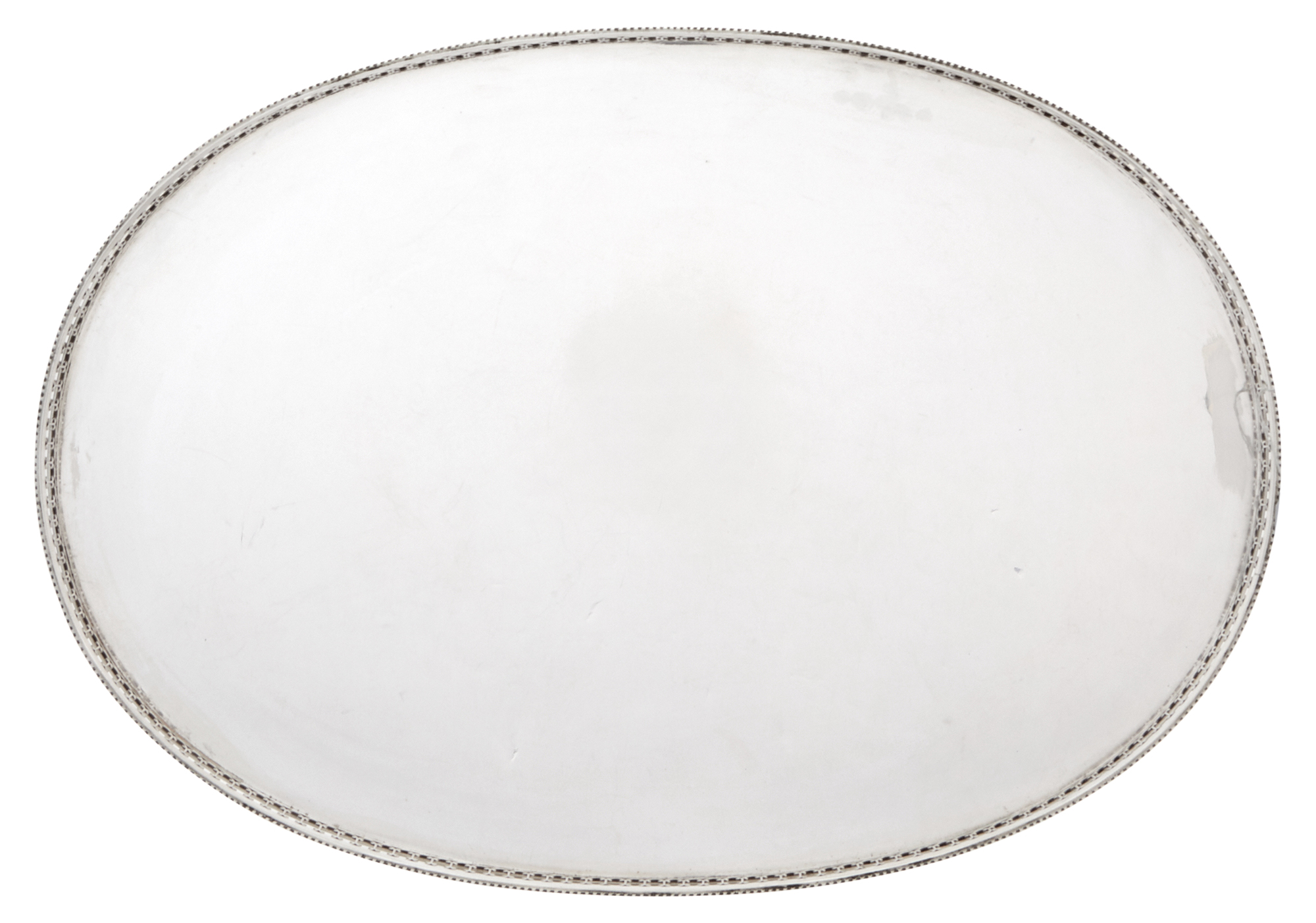 Lot image - Tiffany & Co. Sterling Silver Gallery Tray