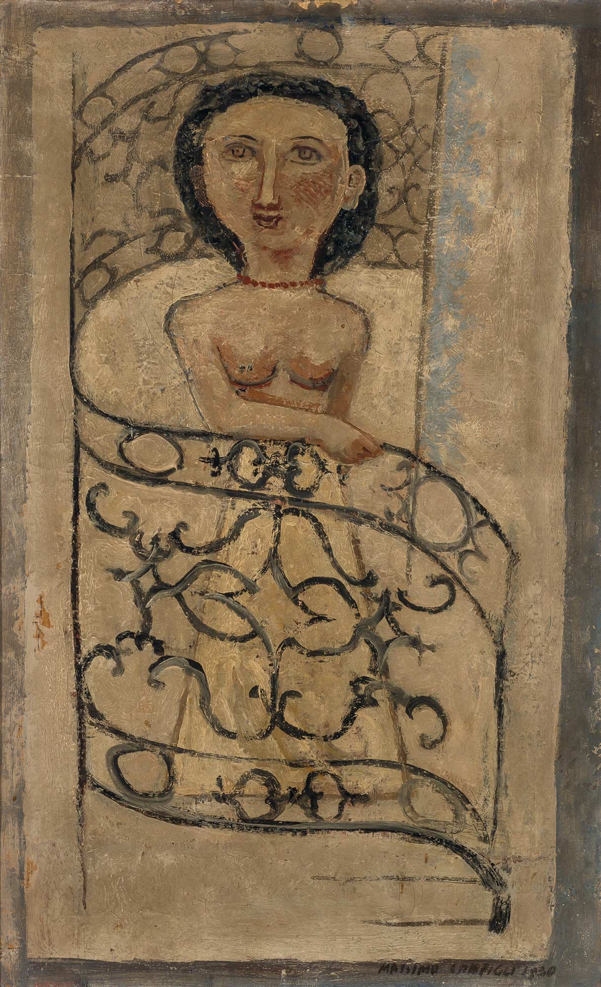 Lot image - Massimo Campigli