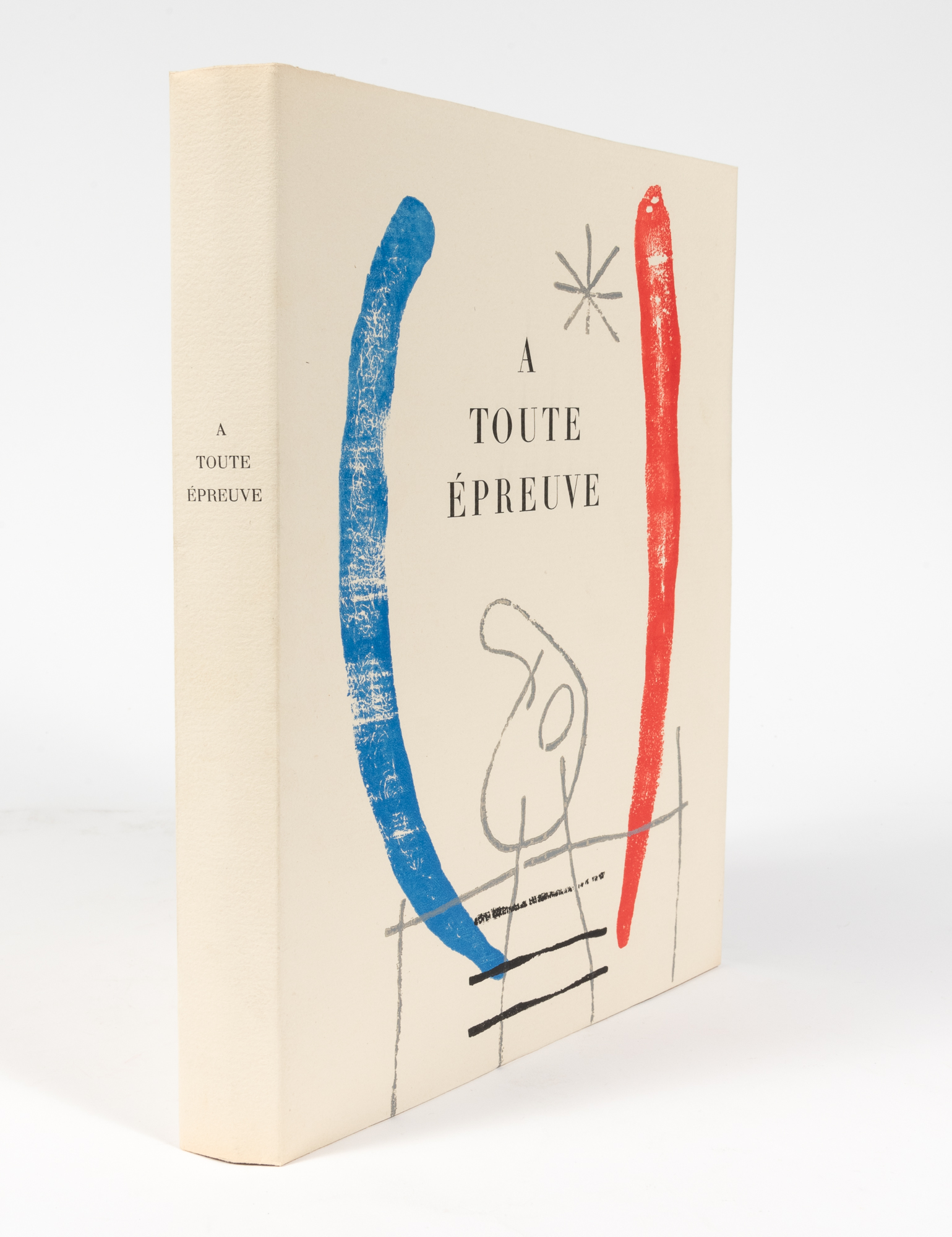 Lot image - [MIRO, JOAN]  ELUARD, PAUL. À toute épreuve.