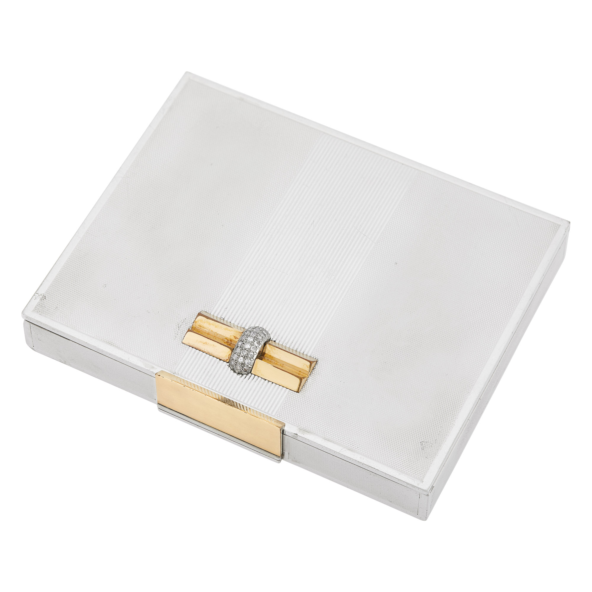 Lot image - Van Cleef & Arpels Styptor, Rose Gold and Diamond Minaudière