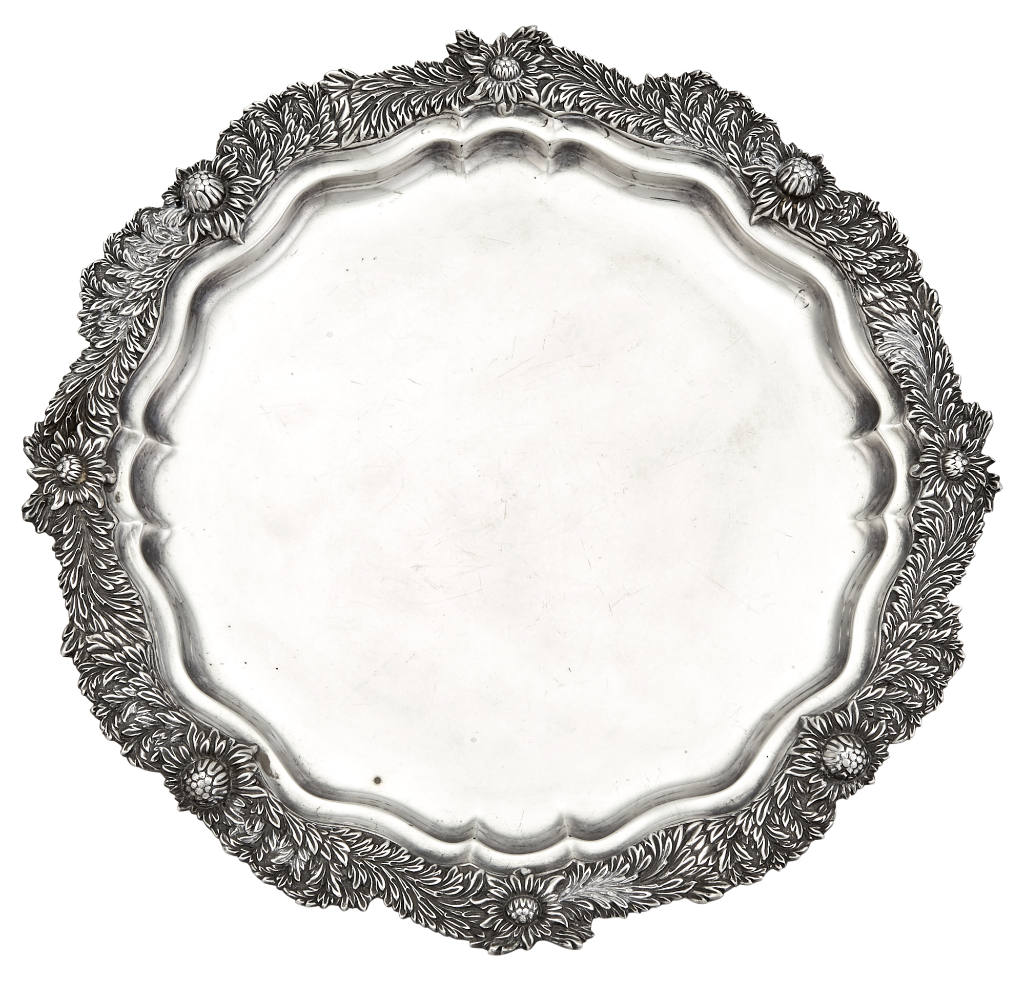 Lot image - Tiffany & Co. Sterling Silver Chrysanthemum