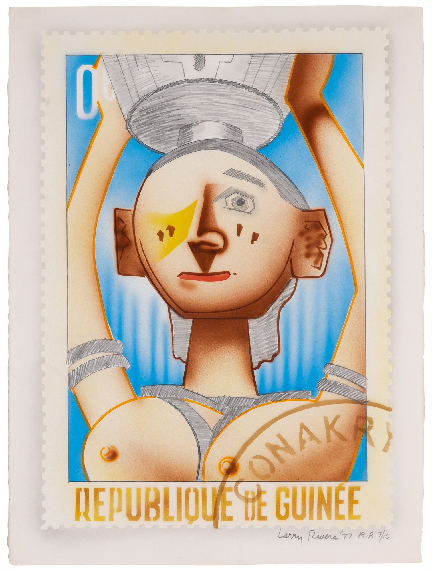 Lot image - Larry Rivers (1923-2002)