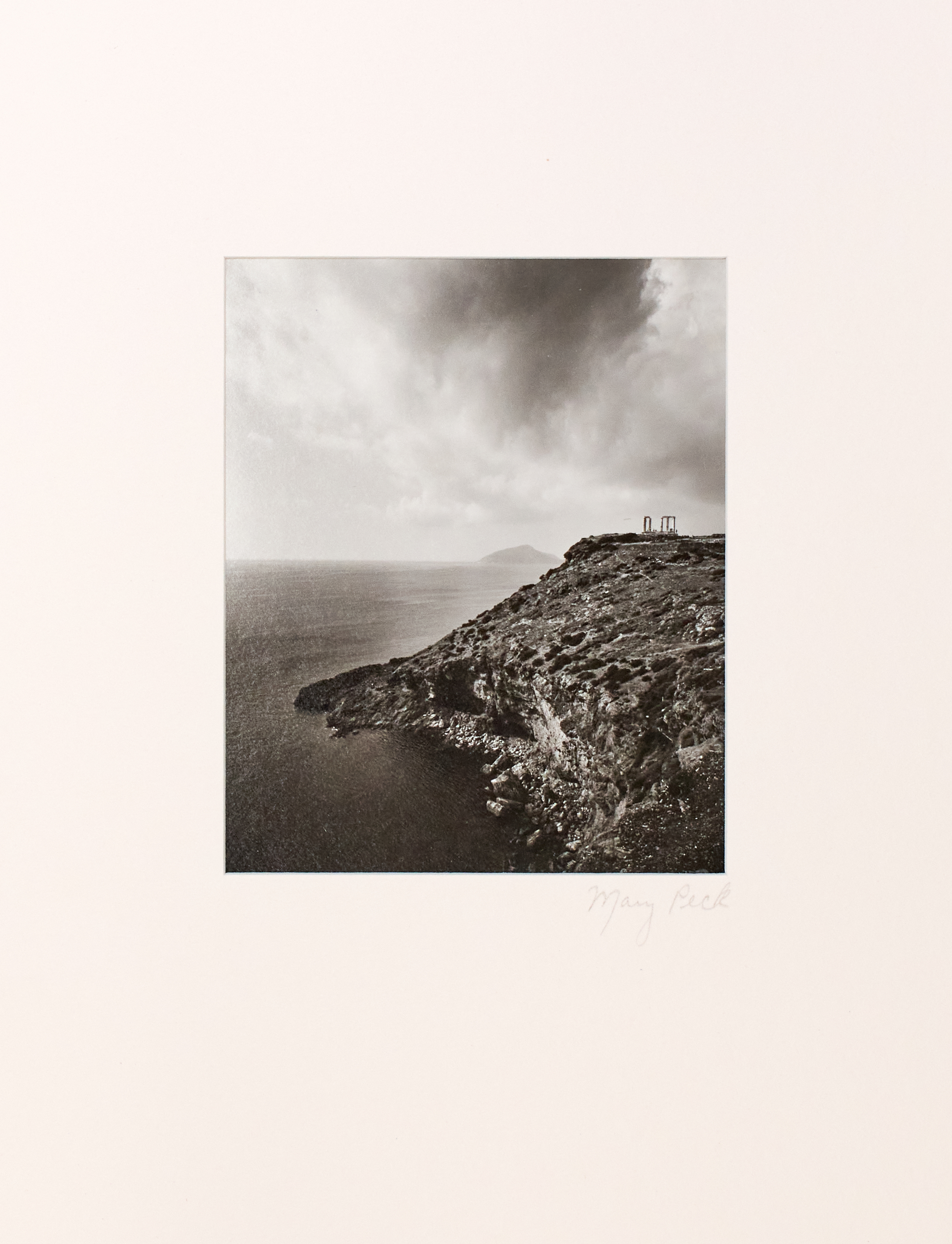 Lot image - [PHOTOGRAPHY]  PECK, MARY (b. 1952). The Temples of Greece. Photographs by Mary Peck.