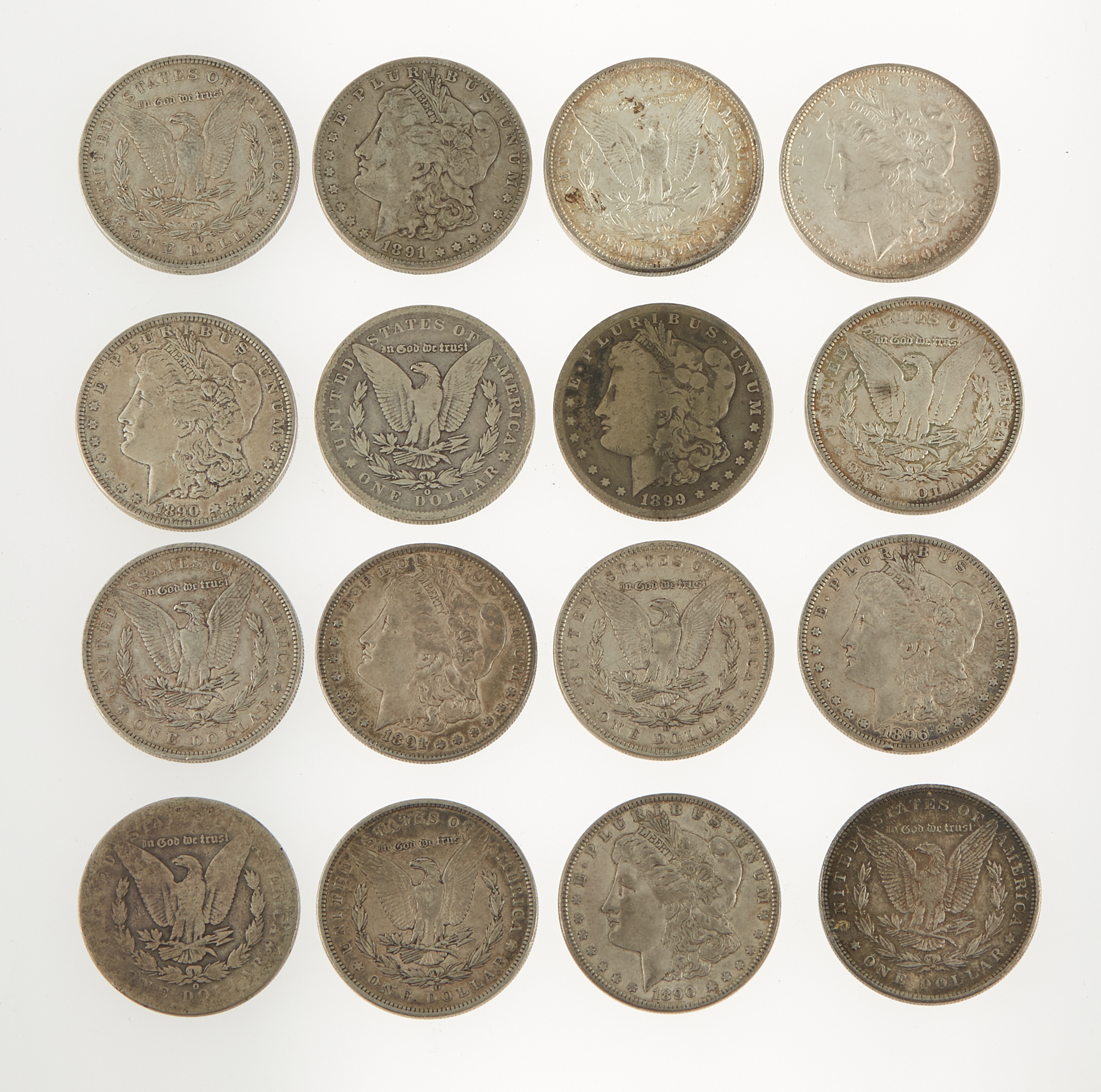 Lot image - United States Morgan Dollar Group
