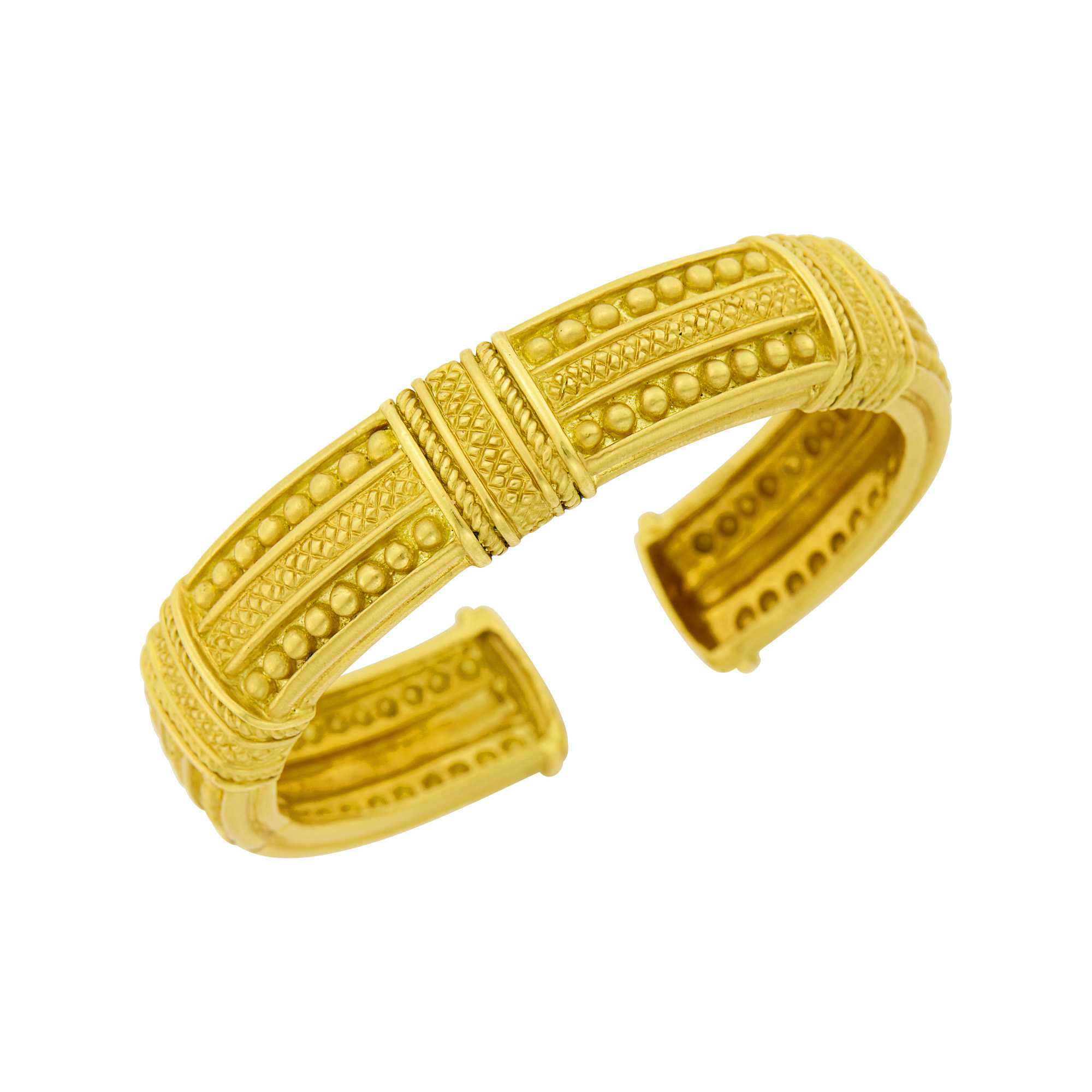 Lot image - Judith Ripka Gold Bangle Bracelet