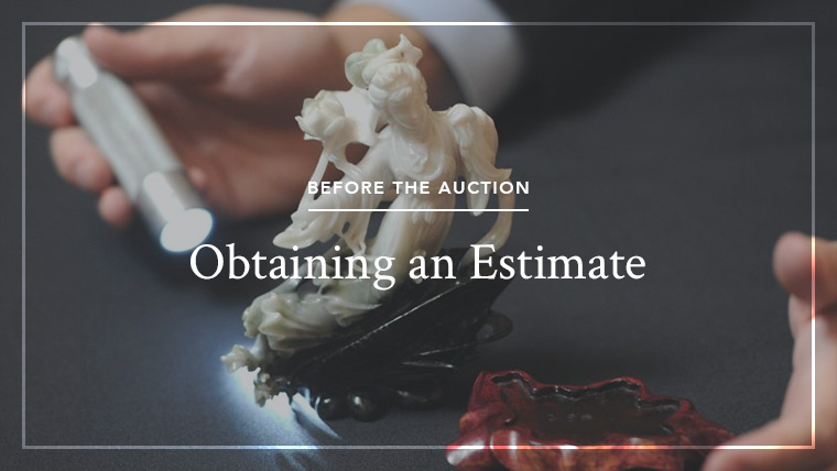 Obtaining an auction estimate at Doyle