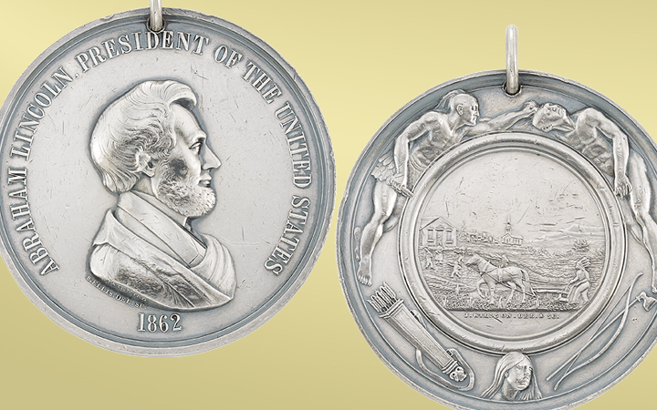 Abraham Lincoln Peace Medal