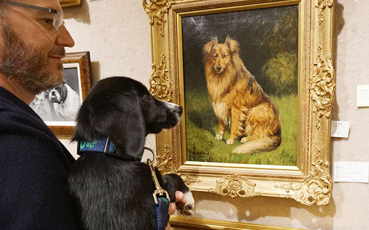 Dogs in Art event co-hosted with ARF