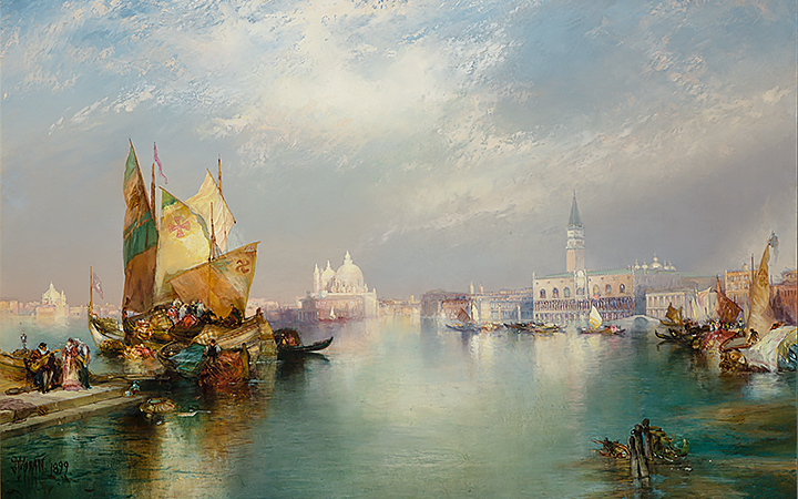 Image for story - Thomas Moran's Vision of Venice