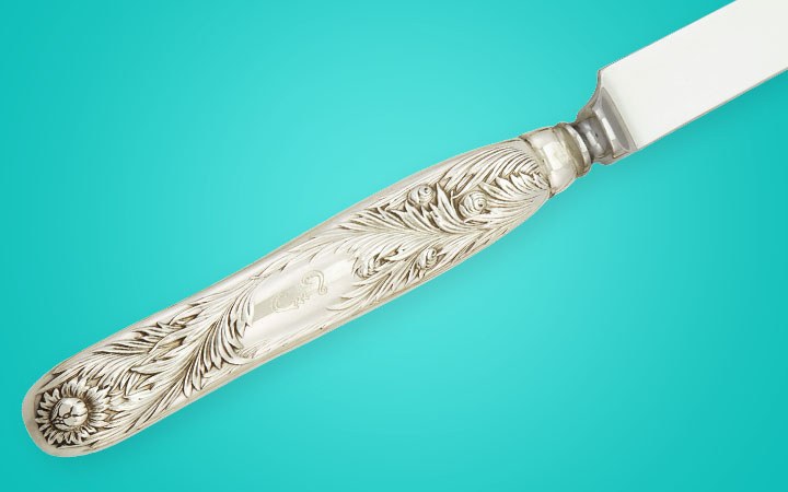 Image for story - Tiffany Chrysanthemum Silver