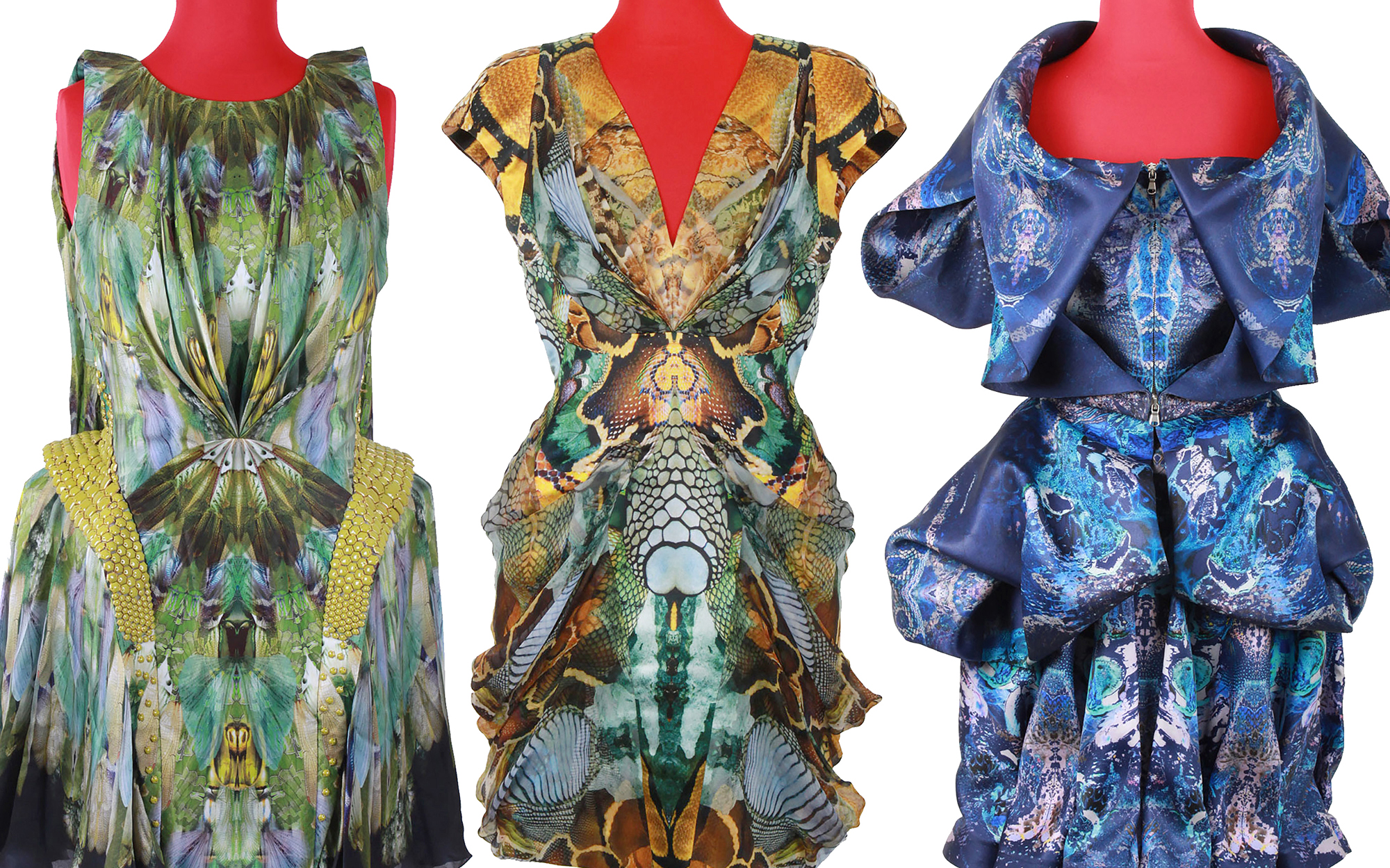 Alexander McQueen Plato's Atlantis dresses