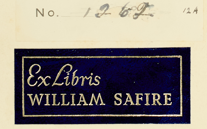 Image for story - On William Safire, Mark Twain and Herman Melville