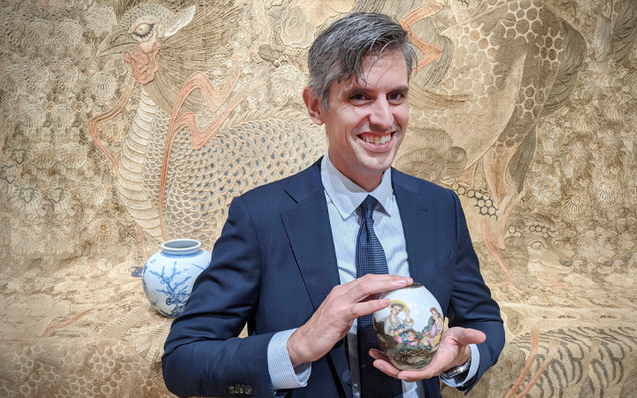 The Belk Gambrell Falangcai Vase