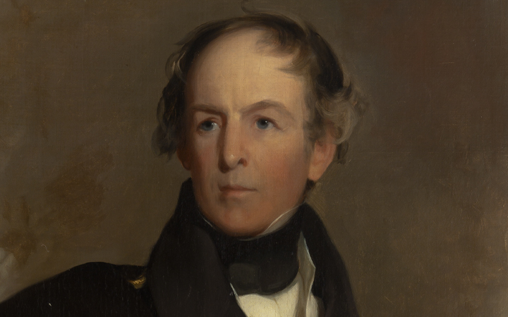Thomas Sully, Portrait of Commodore James Biddle, 1839. Estimate: $30,000-50,000