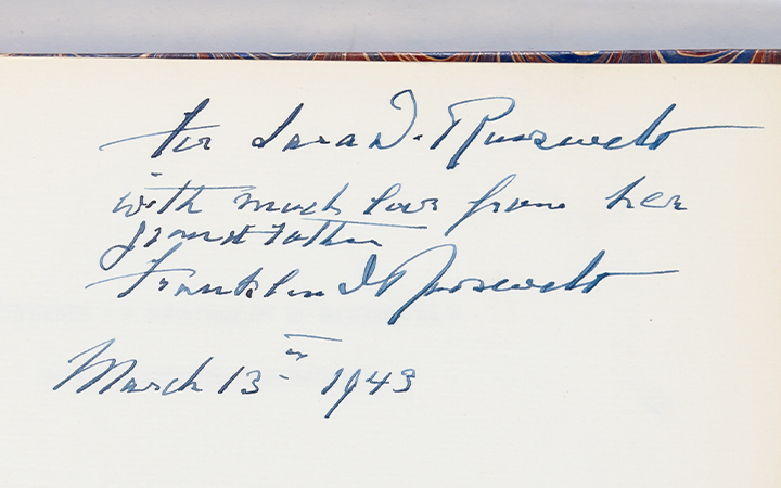 Image for story - The Estate of Sara Roosevelt Wilford