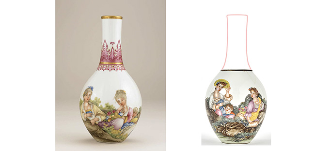 Possible design of the missing Sarah Belk Gambrell Vase’s neck