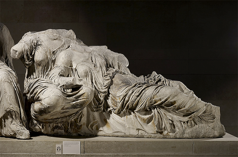 Three Goddesses, Parthenon