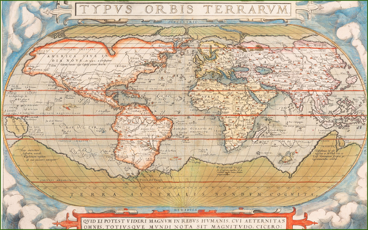 Abraham Ortelius World Map