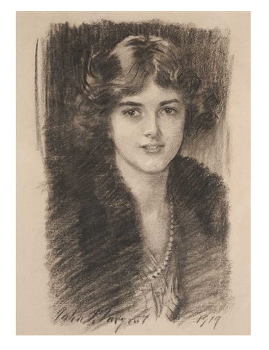 Portrait of Alice Appleton Hay, 1919, by John Singer Sargent