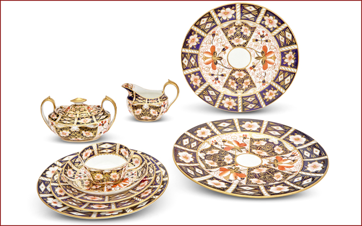 Royal Crown Derby Porcelain Imari