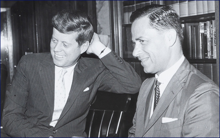 John F. Kennedy type letter signed as President