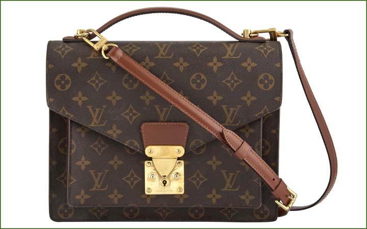Louis Vuitton Monograph Canvas ‘Monceau’ Bag