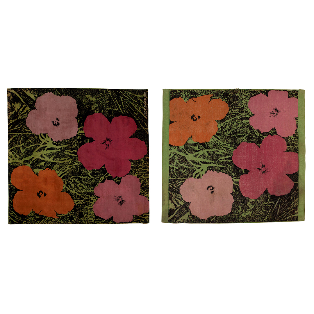 Andy Warhol Flower Tapestries