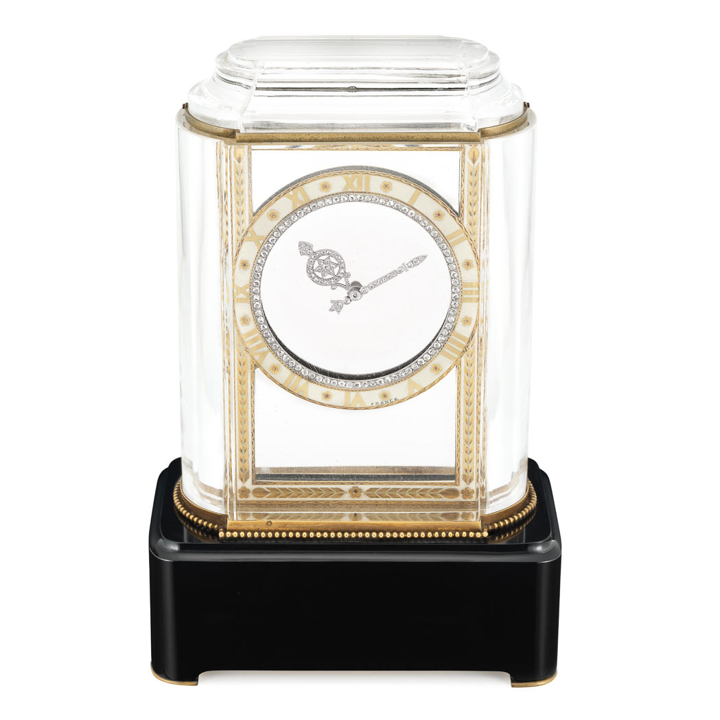 Cartier 'Model A' Mystery Clock