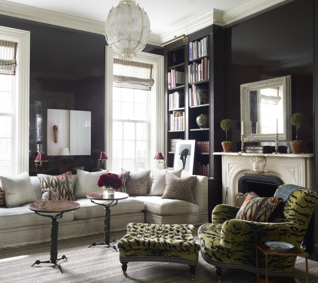 An Upper East Side Townhouse Decorated by Jeffrey Bilhuber. © William Waldron/OTTO (interior design by Jeffrey Bilhuber)                                     