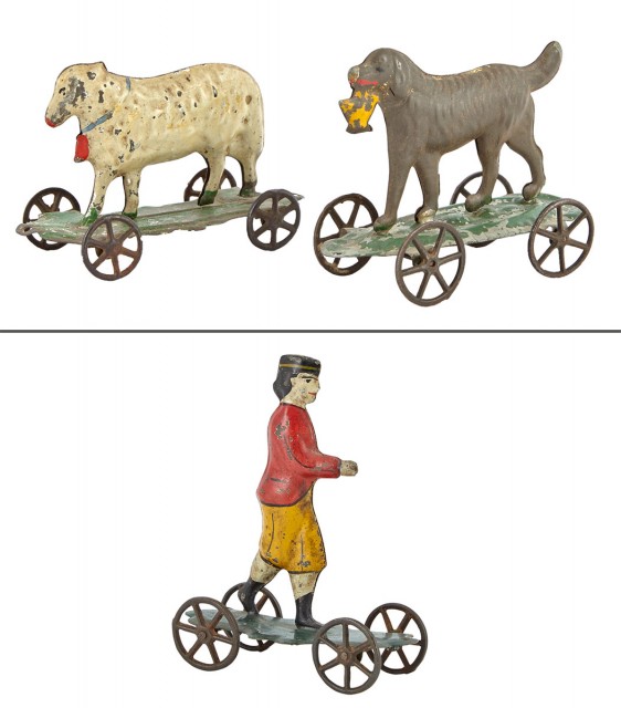 Group of Three Tin Toys