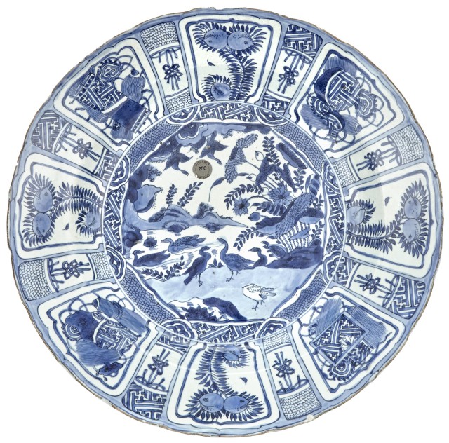 A Large Chinese "Kraak" Porcelain Charger