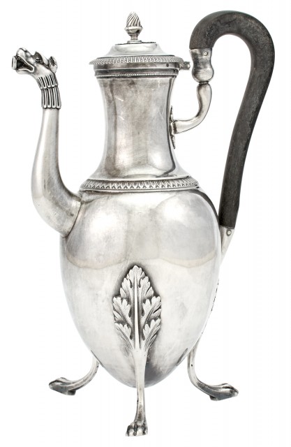 French Silver Coffee Pot