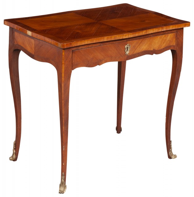 Louis XV Style Tulipwood Table