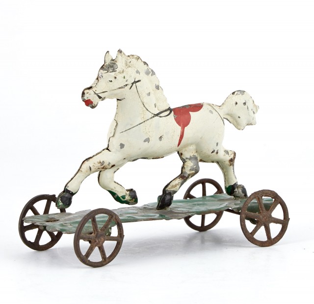 Running Steed Tin Toy