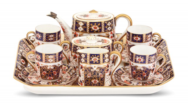Pointons and Co., Ltd. Porcelain Imari Double Diamond