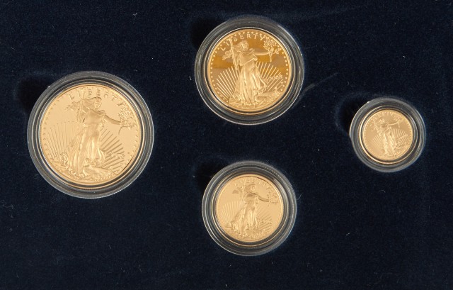 United States 2008 American Eagle Uncirculated Gold Set