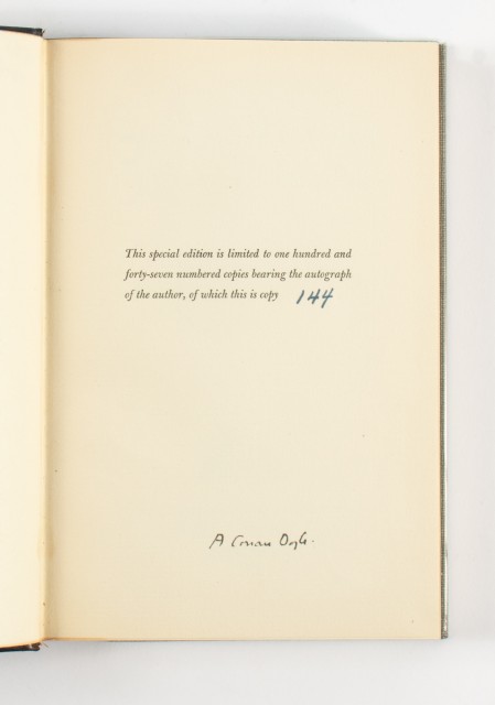 DOYLE, ARTHUR CONAN, Sir  The Complete Sherlock Holmes.