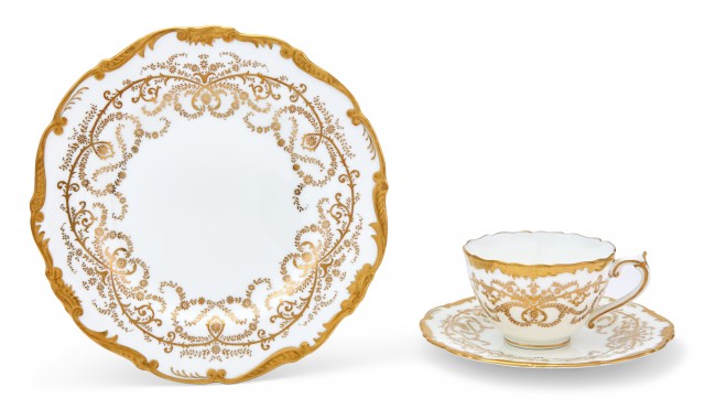 Coalport Gilt-Decorated Anniversary