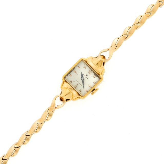 Hamilton, Rolex Gold 'Precision' Wristwatch