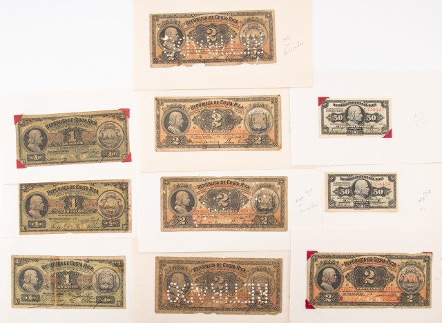 Costa Rica, Banco Internacional 1902 to 1917 Bank Note Group