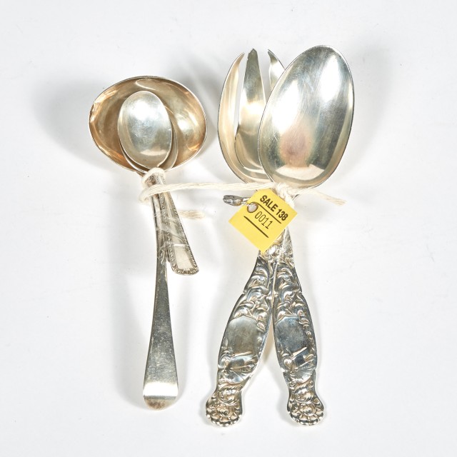 5 Pieces of Silverware, 8 ozs.