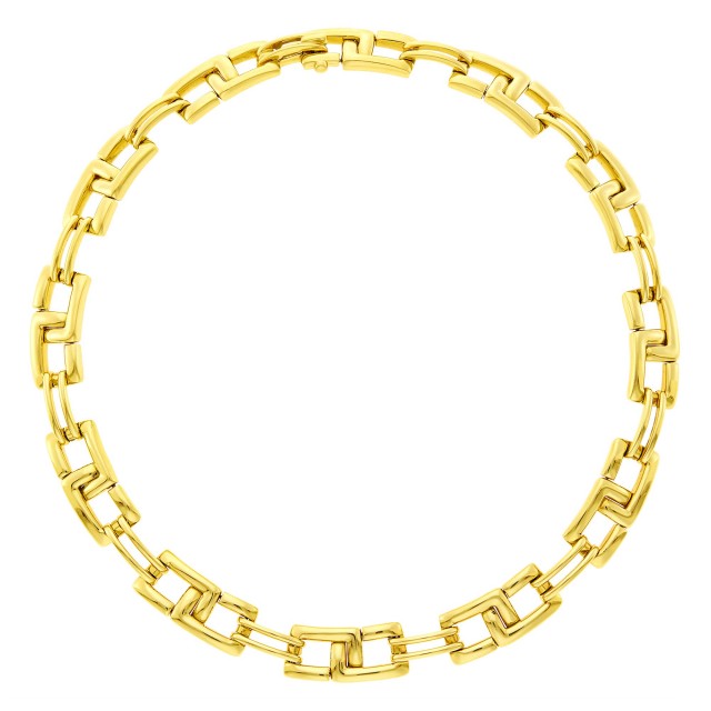 Tiffany and Co. Gold Link Necklace