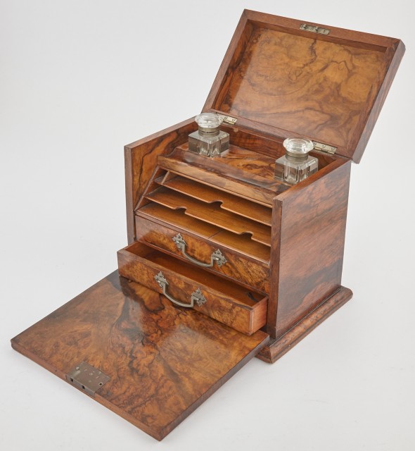 [BARRYMORE, JOHN]  John Barrymore's small travel writing desk.