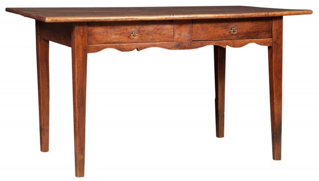 French Provincial Fruitwood Table