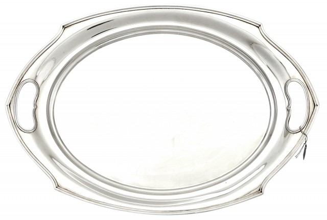 International Silver Co. Sterling Silver Drinks Tray