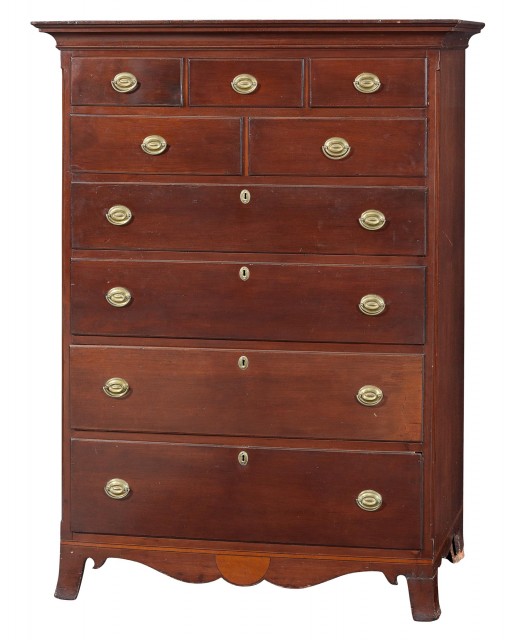 Chippendale Tall Chest