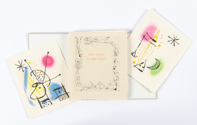 MIRÓ, JOAN and CREVEL, RENÉ  La Bague d'Aurore.